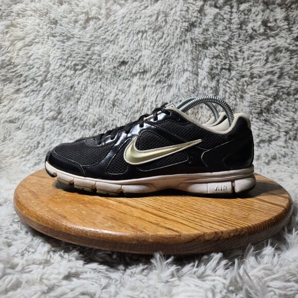 2015 Nike Air Track Star 3 Womens Size9.5 Retro Y2K Style Gold Swoosh Lace Shoes - Picture 2 of 11
